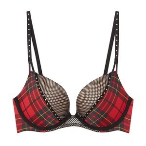 34B VICTORIAS SECRET BALMAIN PUSH-UP BRA